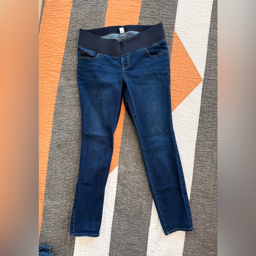 Old Navy Women's Dark Blue Skinny Jeans